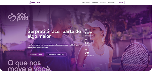 Site do projeto Serprati